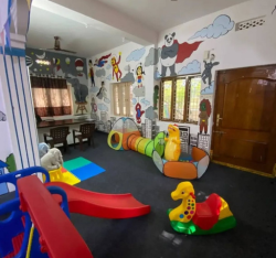 Bright and nurturing classroom environment at Pragna Play School